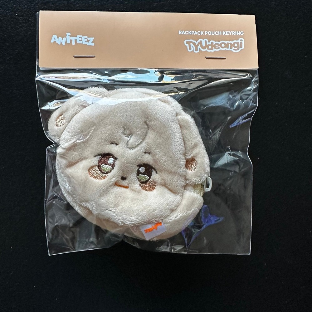 ATEEZ TYUdeongi Aniteez in the Calling Pop Up Backpack Pouch Keyring